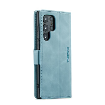 Samsung S25 Ultra - Aqua Blue - Book Case