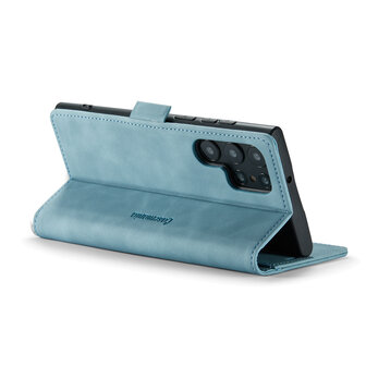 Samsung S25 Ultra - Aqua Blue - Book Case