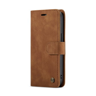 iPhone 16e - 2 in 1 Book Case - Sienna Brown