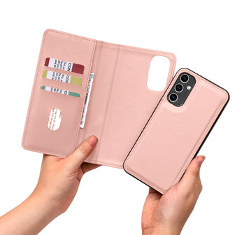 Samsung S24 Plus - Roze - 2 in 1 Book Case