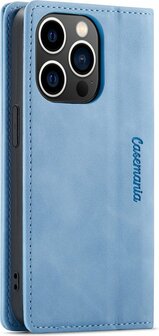 iPhone 14 Pro Max Sky Blue - Book Case