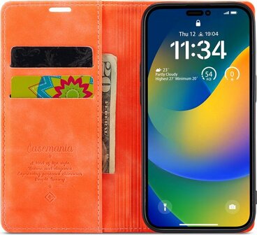 iPhone 14 Pro Max Topaz Orange - Book Cover