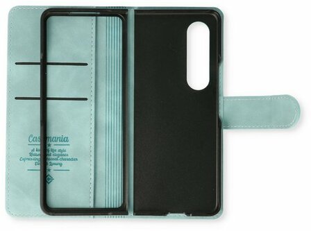 Samsung Z Fold 4 Aqua Blue - Book Case