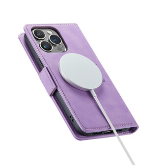 iPhone 15 Pro Bright Lila - MagSafe Book Case