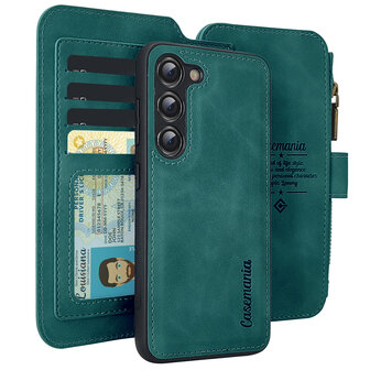 Samsung A35 - Emerald Green - 2 in 1 Book Case met Rits