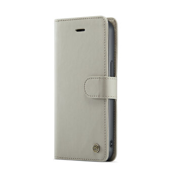 iPhone 16 Pro - 2 in 1 Book Case - Smoke Gray