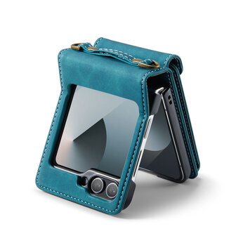 Samsung Flip 6 - Emerald Green - Book Case met Koord