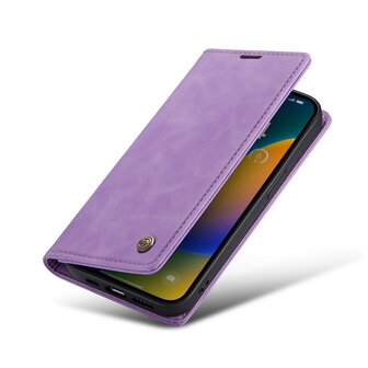 iPhone 15 Pro Bright Lila - Book Case