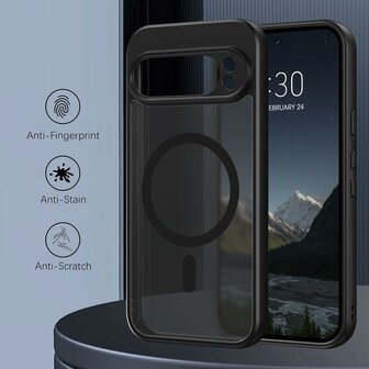 Pixel 9 Pro XL - Zwart - Matte Armor - Geschikt voor MagSafe