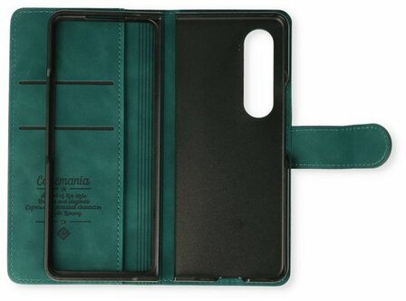 Samsung Z Fold 4 Emerald Green - Book Case