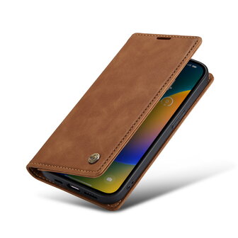 iPhone 15 Pro Sienna Brown - Book Case