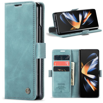 Samsung Z Fold 5 Aqua Blue - Book Case