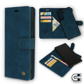 iPhone XR Navy Blue - 2 in 1 Book Case