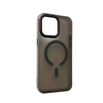 iPhone 15 Pro Zwart - Extra Stevig TPU Back Cover - Geschikt voor Magsafe