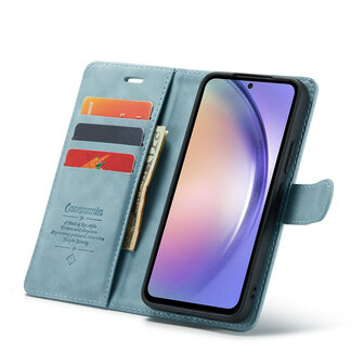 Samsung A36 - Aqua Blue - 2 in 1 Book Case