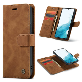 Samsung S24 Plus Sienna Brown - 2 in 1 Book Case