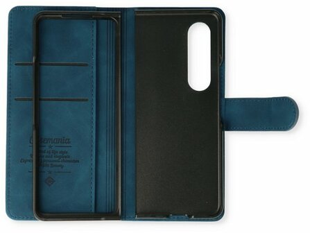 Samsung Z Fold 4 Navy Blue - Book Case