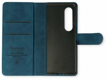 Samsung Z Fold 4 Navy Blue - Book Case