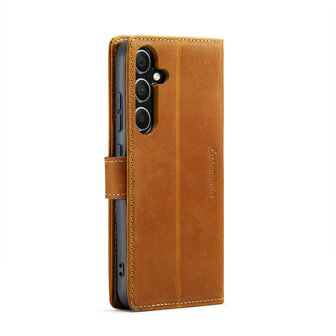 Samsung S24 Plus Sienna Brown - Leather Book Case