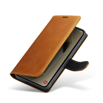 Samsung S24 Plus Sienna Brown - Leather Book Case