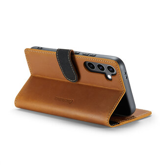 Samsung S24 Plus Sienna Brown - Leather Book Case