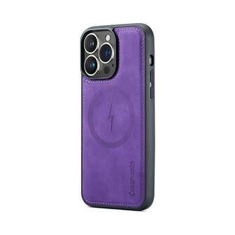 iPhone 15 Pro Deep Purple - 2 in 1 MagSafe Book Case