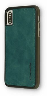 iPhone XR Emerald Green - 2 in 1 Book Case