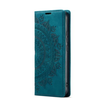 Samsung S24 Plus Emerald Green - Mandala Book Case