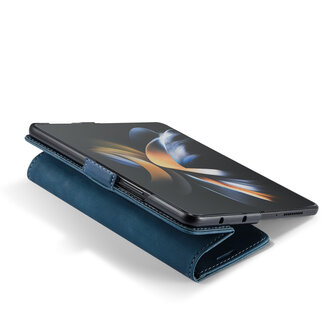 Samsung Z Fold 5 Navy Blue - Book Case