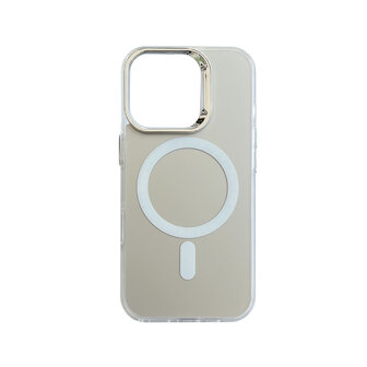 iPhone 15 Pro - Zilver - Fusion MagSafe Armor Case