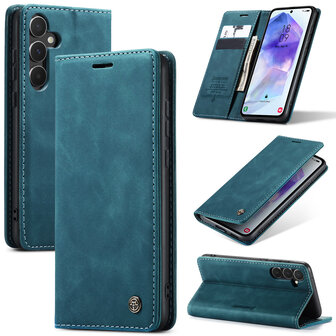 Samsung A16 - Book Case - Emerald Green