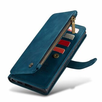 Samsung S23 Ultra Navy Blue - Book Case met Rits