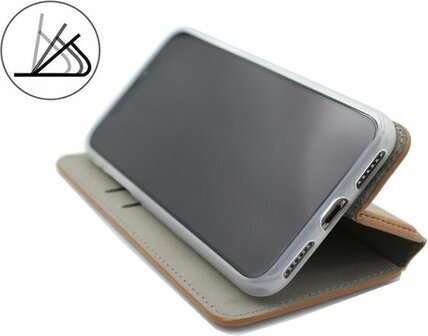 Samsung A71 - HQ Slim Book Case - Bruin