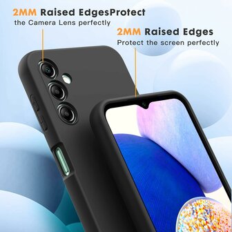 Samsung A25 - Liquid Back Cover - Zalm Roze