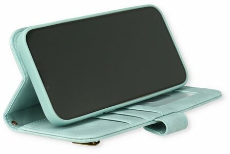 iPhone 14 Pro Max Aqua Blue - HQ Rits Book Case