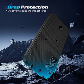 Samsung A36 - Anti Slip Matte Armor - Zwart