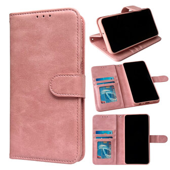 Samsung A15 - Book Case - Roze