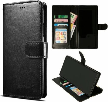 Samsung S22 Plus - Book Case - Zwart