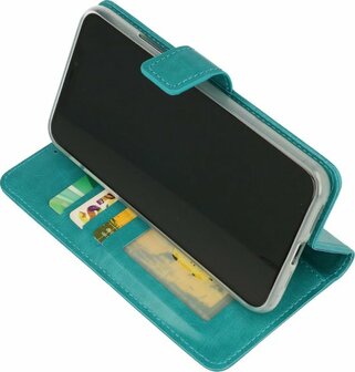 A32 4G - Book Case &amp;amp; Glas - Turquoise