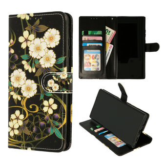 Samsung A36 - Book Case - Wilde Bloemen