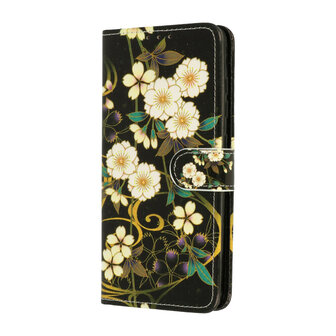 Samsung A36 - Book Case - Wilde Bloemen