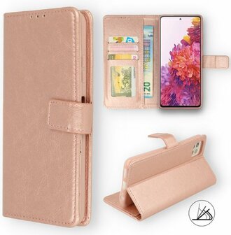 Samsung A33 5G - Book Case - Rosegoud