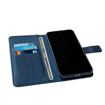 Samsung Galaxy A56 - Blauw - Book Case