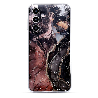 Samsung A16 - Marmer Back Cover - Zwart