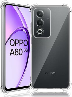 Oppo A80 - Anti Shock - Transparant