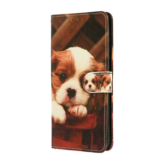 Samsung S24 Plus Puppy - Book Case