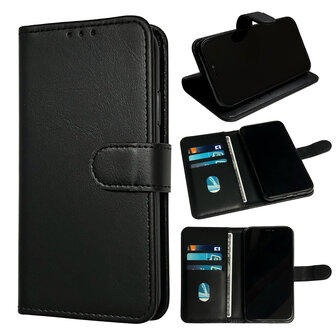 Samsung A15 - Book Cover - Zwart