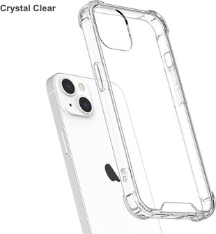 iPhone 15 - Anti Shock &amp;amp; 2x Glas - Transparant