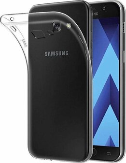 Samsung A5 2017 - Siliconen Back Cover - Transparant