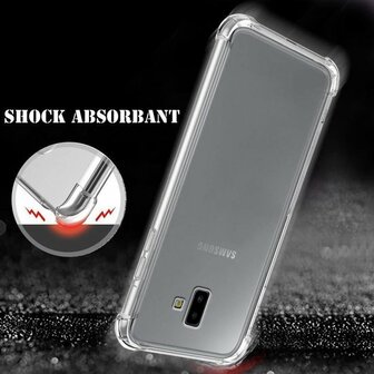 J6 Plus - Anti Shock &amp;amp; Glas - Transparant